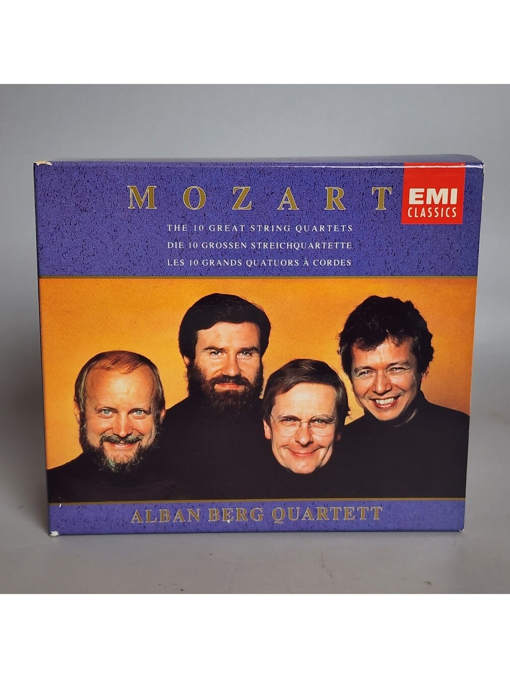 Mozart The 10 Great String Quartets Alban Berg Quartett 5 CD Box Set EMI